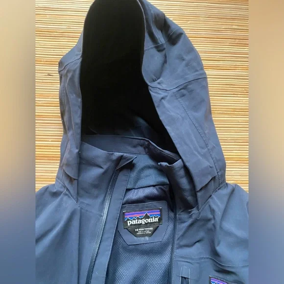 Patagonia Quandary Hooded Rain Jacket Men's Navy XS
